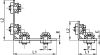 Equerre de fixation à 90° pour rail profil c (Schéma #2)