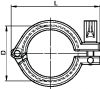 Collier clamp simple articulation (Diagrama)
