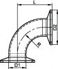 Coude 90º clamp (Diagrama)