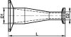 Réduction concentrique forgée clamp (Diagrama)