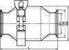 Clapet anti-retour clamp aseptique (Schéma)