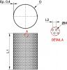 Tamis pour filtre à tamis 58829 (Diagrama #2)