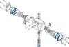 Kit de joints pour vérin pneumatique 50802 (Schéma)