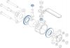 Kit de joints pour vannes à boule 58163 - 58165 - 58171 - 58172 (Diagrama)