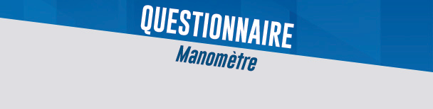 Bandeau manomètre