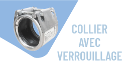 Colliers flexibles avec verrouillage axial