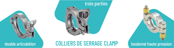 Colliers de serrage CLAMP - BENE INOX Colliers de serrage CLAMP - BENE INOX