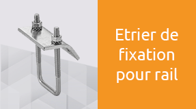 Etrier de fixation pour rail - BENE INOX