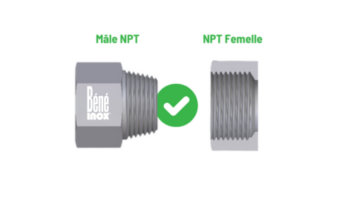 filetage NPT filetage NPT