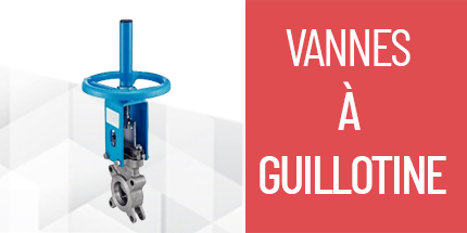 Vanne à guillotine